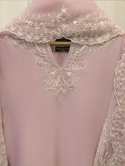 3 Piece- Pure Sheesha Silk Embroidered Suit S115292