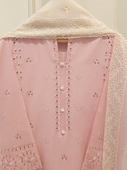 3-Piece Embroided Cambric Suit S115314