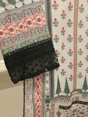 2 Piece Digital Printed Lawn Suit S115339
