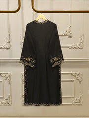 3 Piece- Pure Sheesha Silk Embroidered Suit S115364