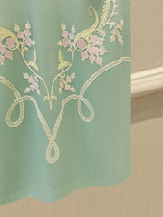 2 Piece - Pure Embroidered Cotton Net Suit S113855