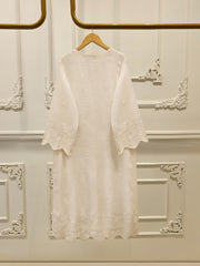 3 Piece - Pure Embroidered Cotton Net Suit S113799