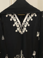 3 Piece - Pure Embroidered Cotton Net Suit S114391