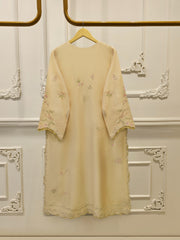 2 Piece- Pure Sheesha Silk Embroidered Suit S115309