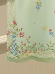 2 Piece - Embroidered Cambric Suit WS00313