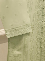 3 Piece - Embroidered Cambric Suit S113758