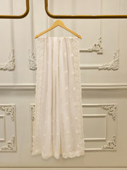 3 Piece - Pure Embroidered Cotton Net Suit S113799