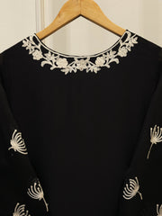 3 Piece - Pure Embroidered Cotton Net Suit S114391