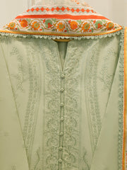 3 Piece - Embroidered Cambric Suit S113758