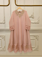 Pure Embroidered Cotton Net Shirt S113812