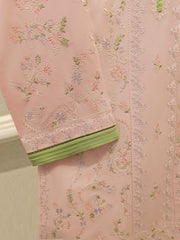 2 Piece - Embroidered Cambric Suit S114091