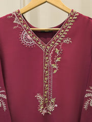 2 Piece - Embroidered Kora Cotton Suit S113813