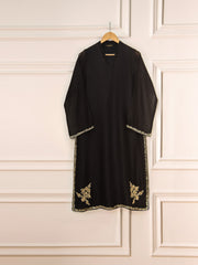 3 Piece - Pure Cotton Net Embroidered Suit S111527