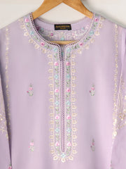 2 Piece - Embroidered Cambric Suit S110876