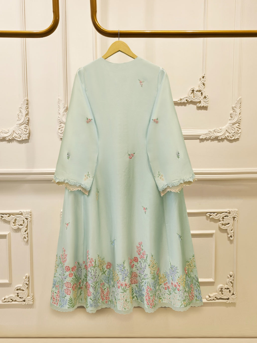 2 Piece- Pure  Sheesha Silk Embroidered Suit S115758