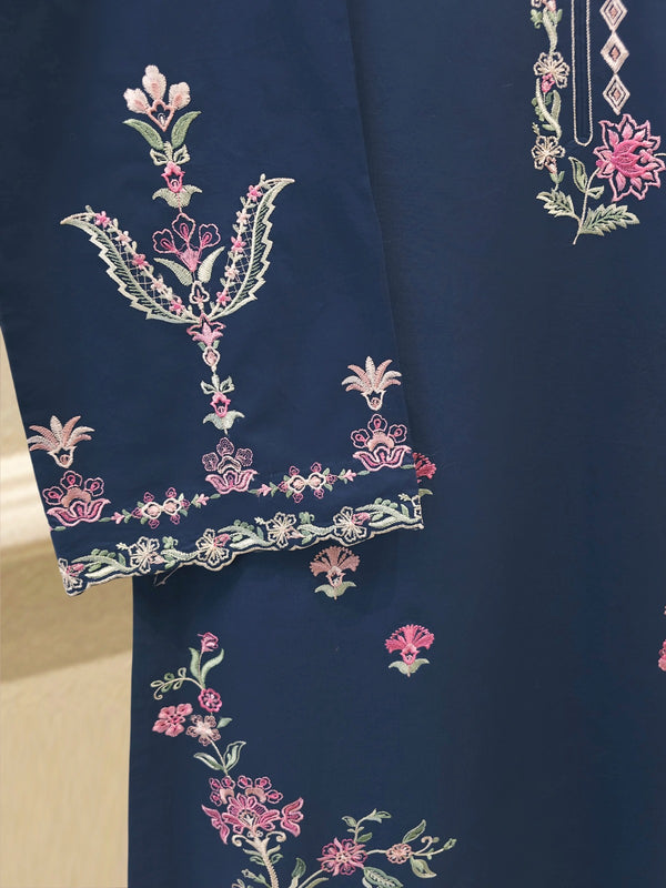 2 Piece - Embroidered Cambric Suit S115742
