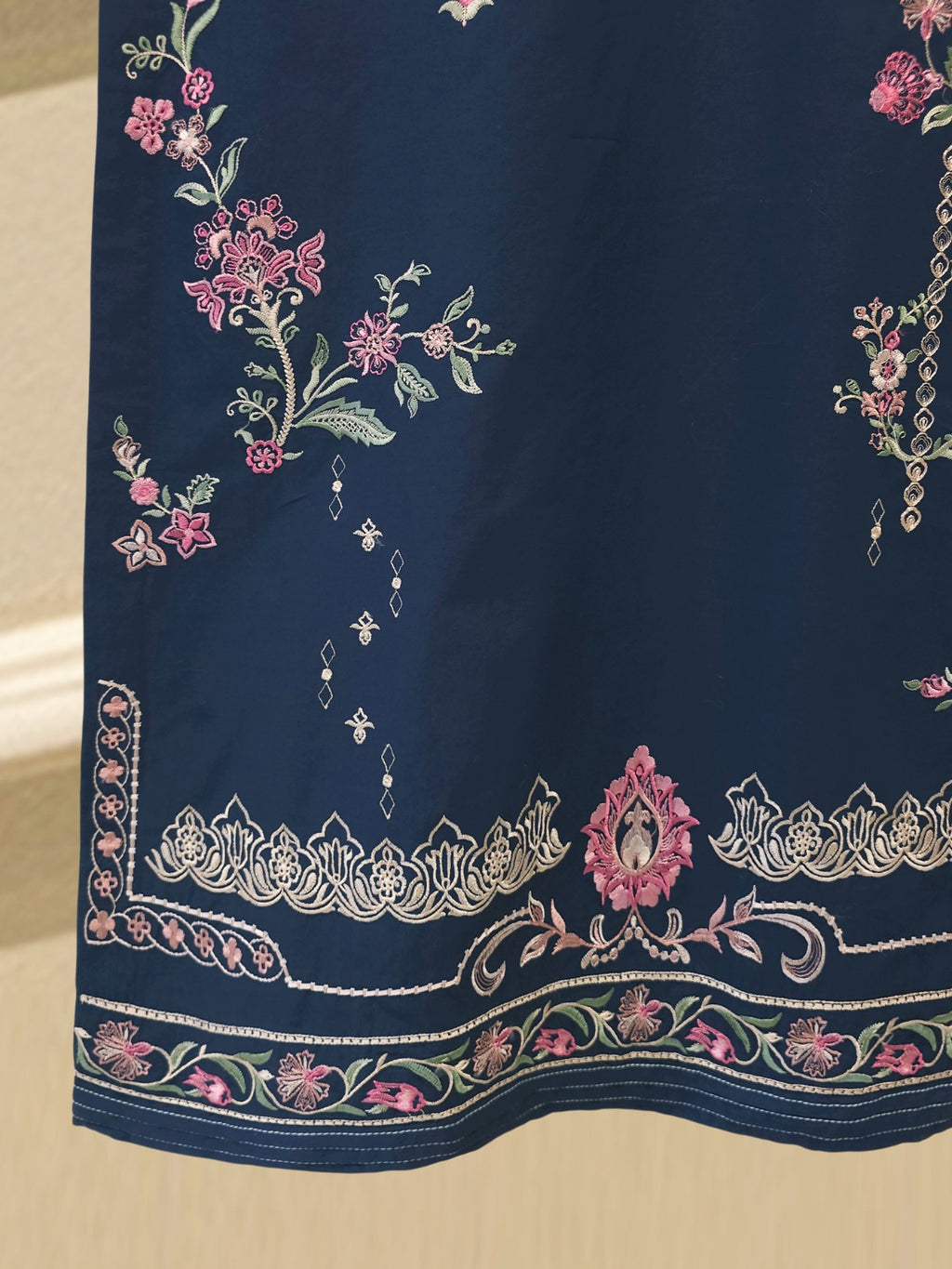 2 Piece - Embroidered Cambric Suit S115742