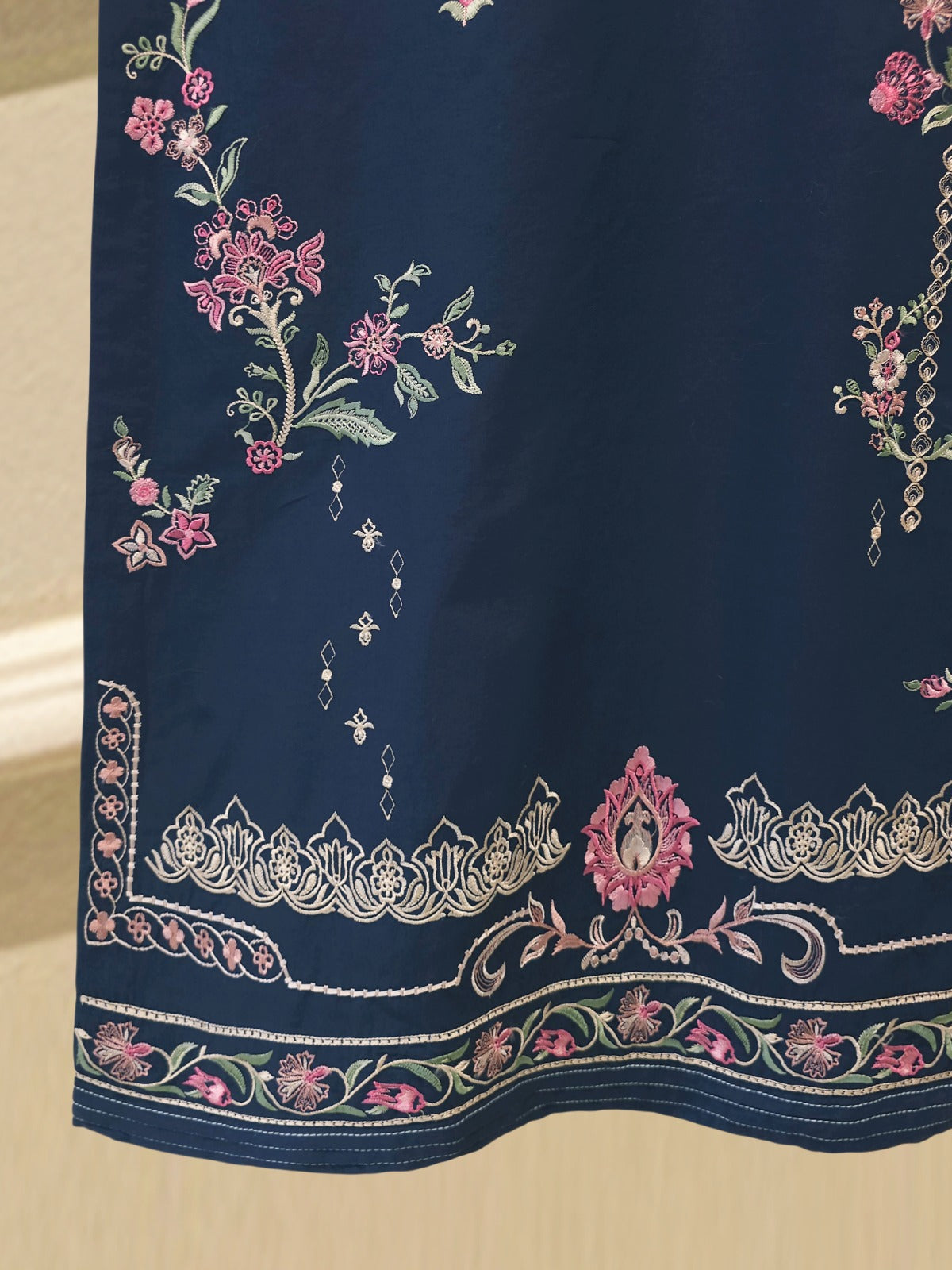 2 Piece - Embroidered Cambric Suit S115742