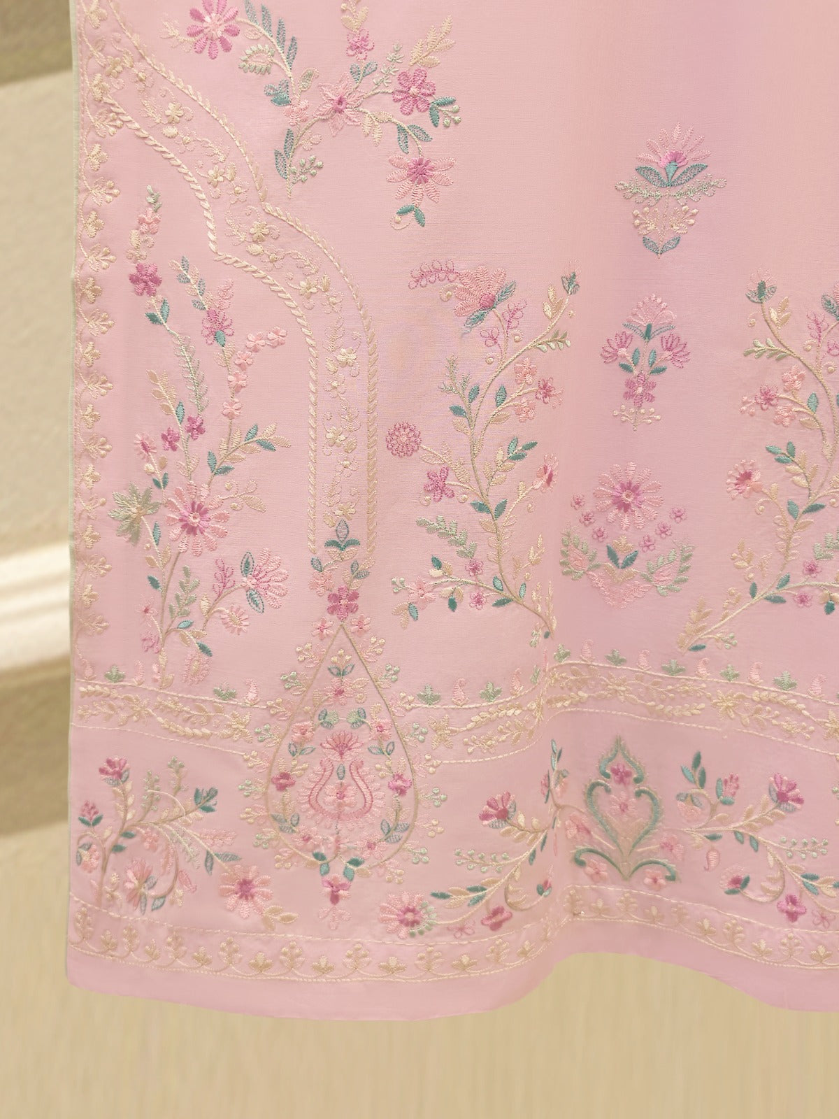 2 Piece - Embroidered Cambric Suit  S115734