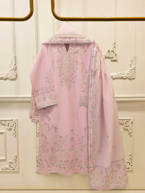 2 Piece - Embroidered Cambric Suit  S115734