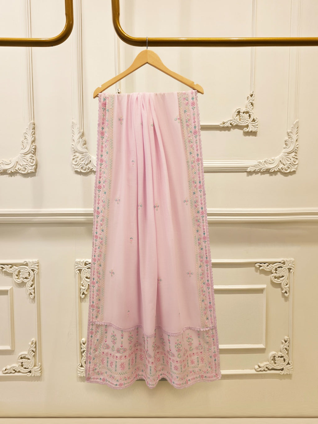 2 Piece - Embroidered Cambric Suit  S115734
