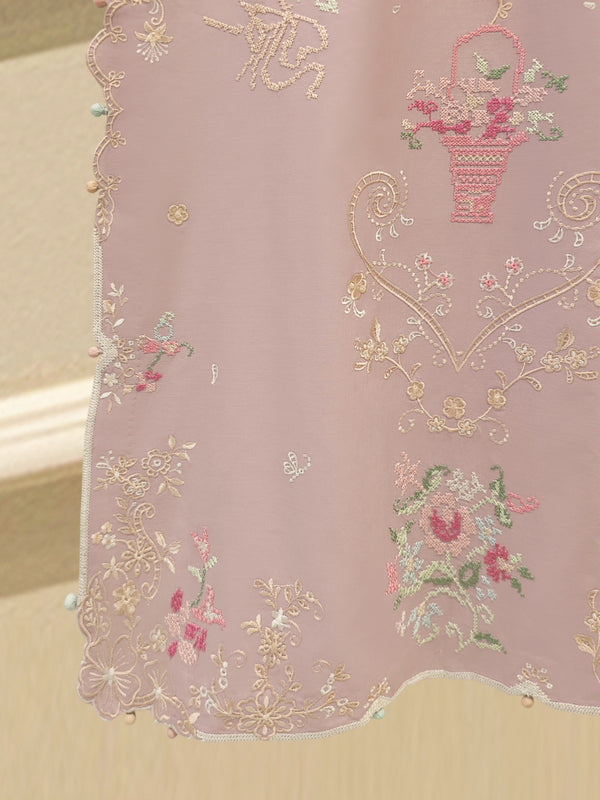 2 Piece - Embroidered Cambric Suit S115743
