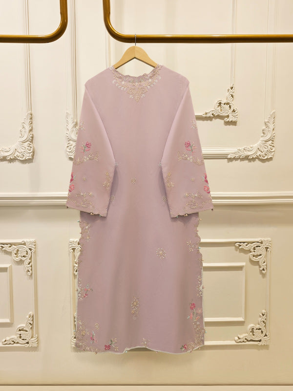 2 Piece - Embroidered Cambric Suit S115743