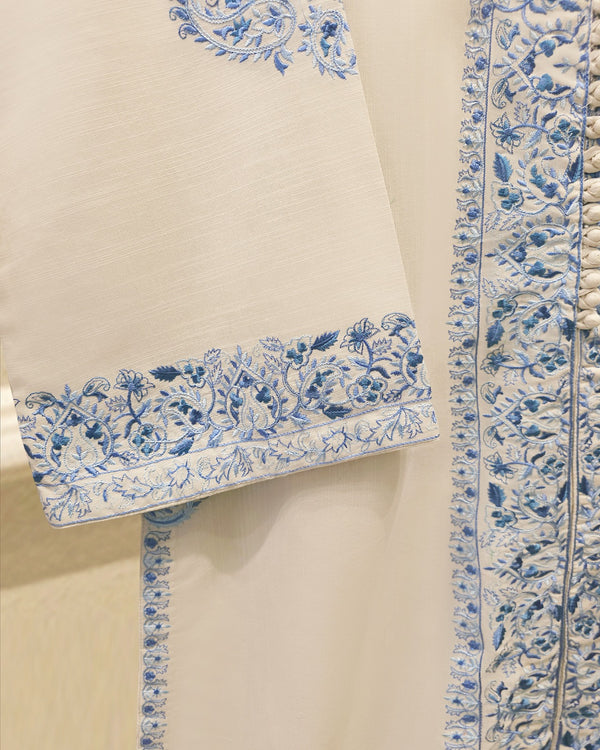 3 Piece - Embroidered Khaddar Suit S115762