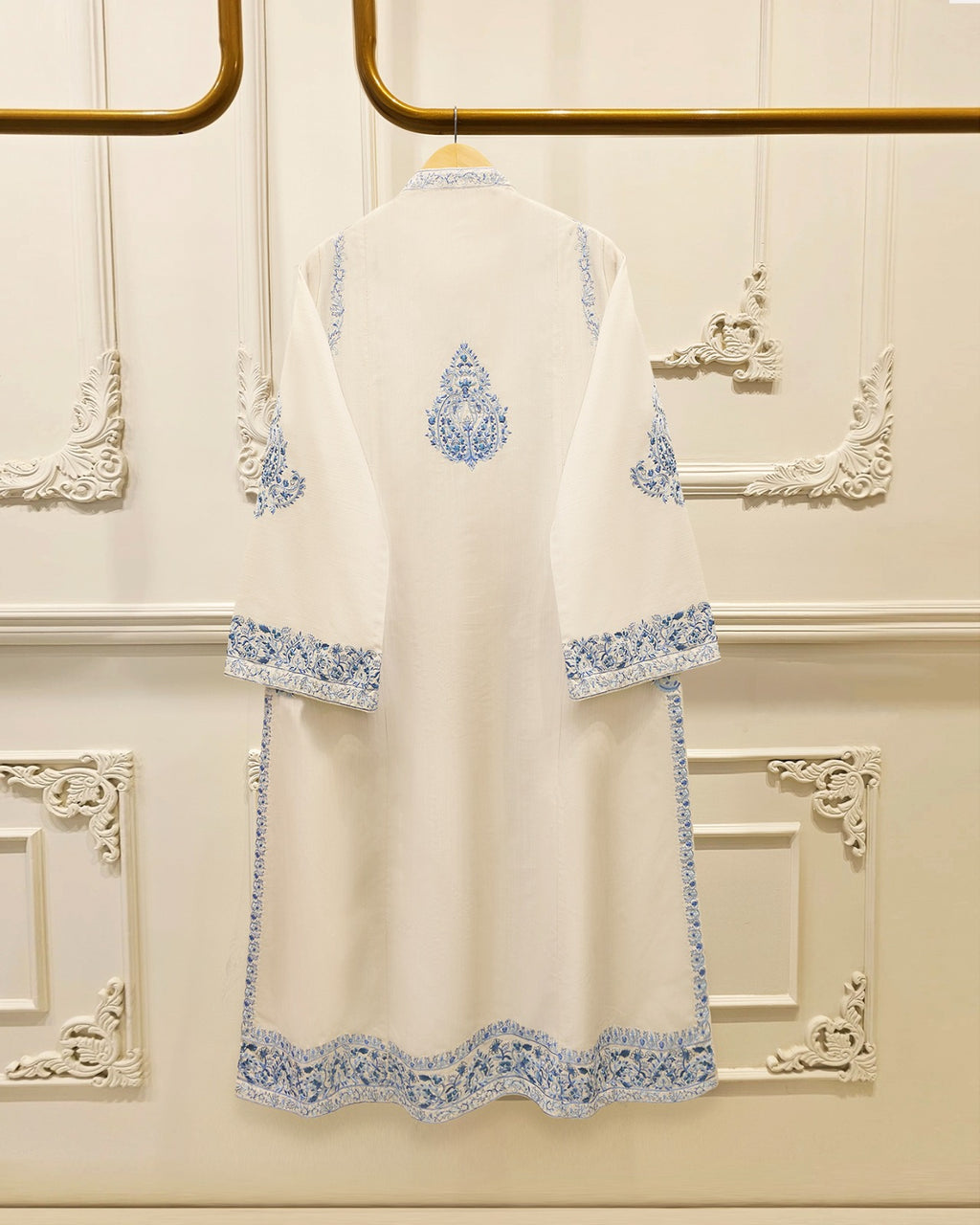 3 Piece - Embroidered Khaddar Suit S115762