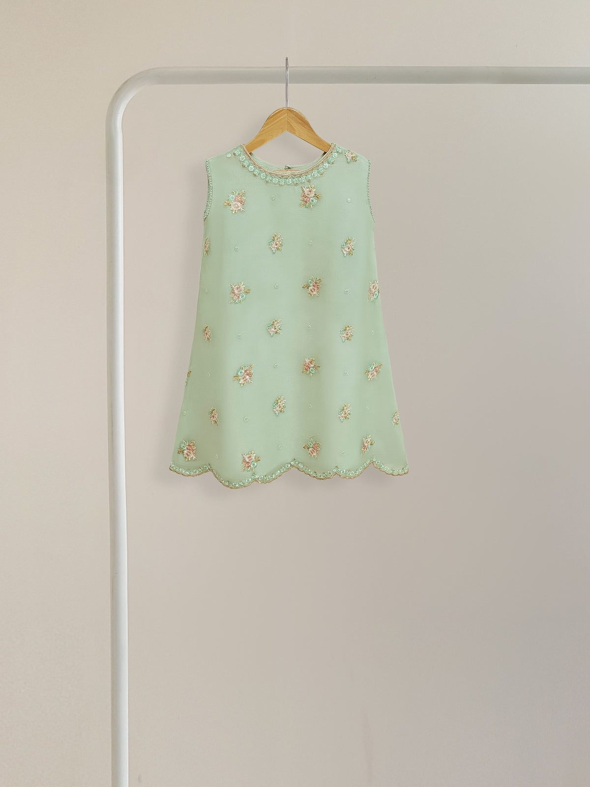 (Kids) 2 Piece - Pure Organza Suit FKD-008 Main image