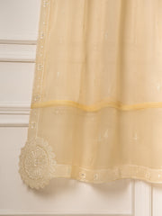 3 Piece- Pure Khaddi Silk Embroidered Suit S111586
