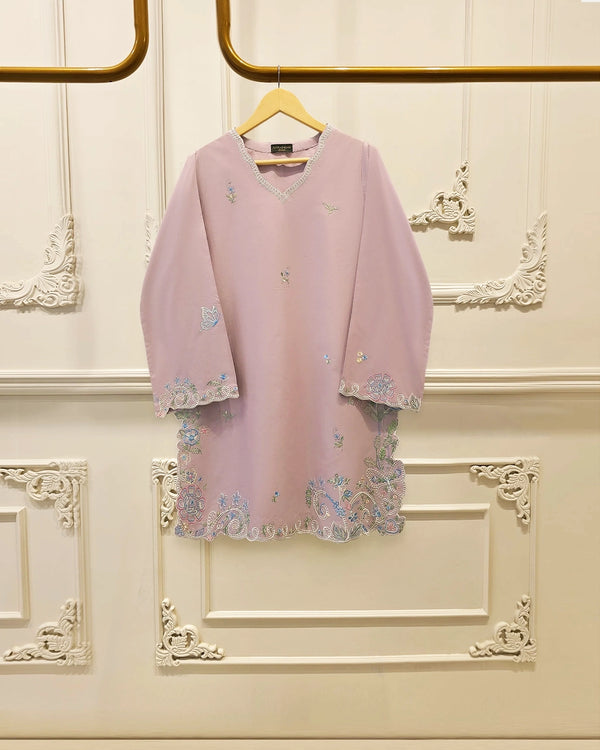 2 Piece - Embroidered Cambric Suit S115354