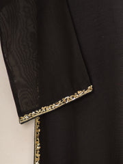 3 Piece - Pure Cotton Net Embroidered Suit S111527
