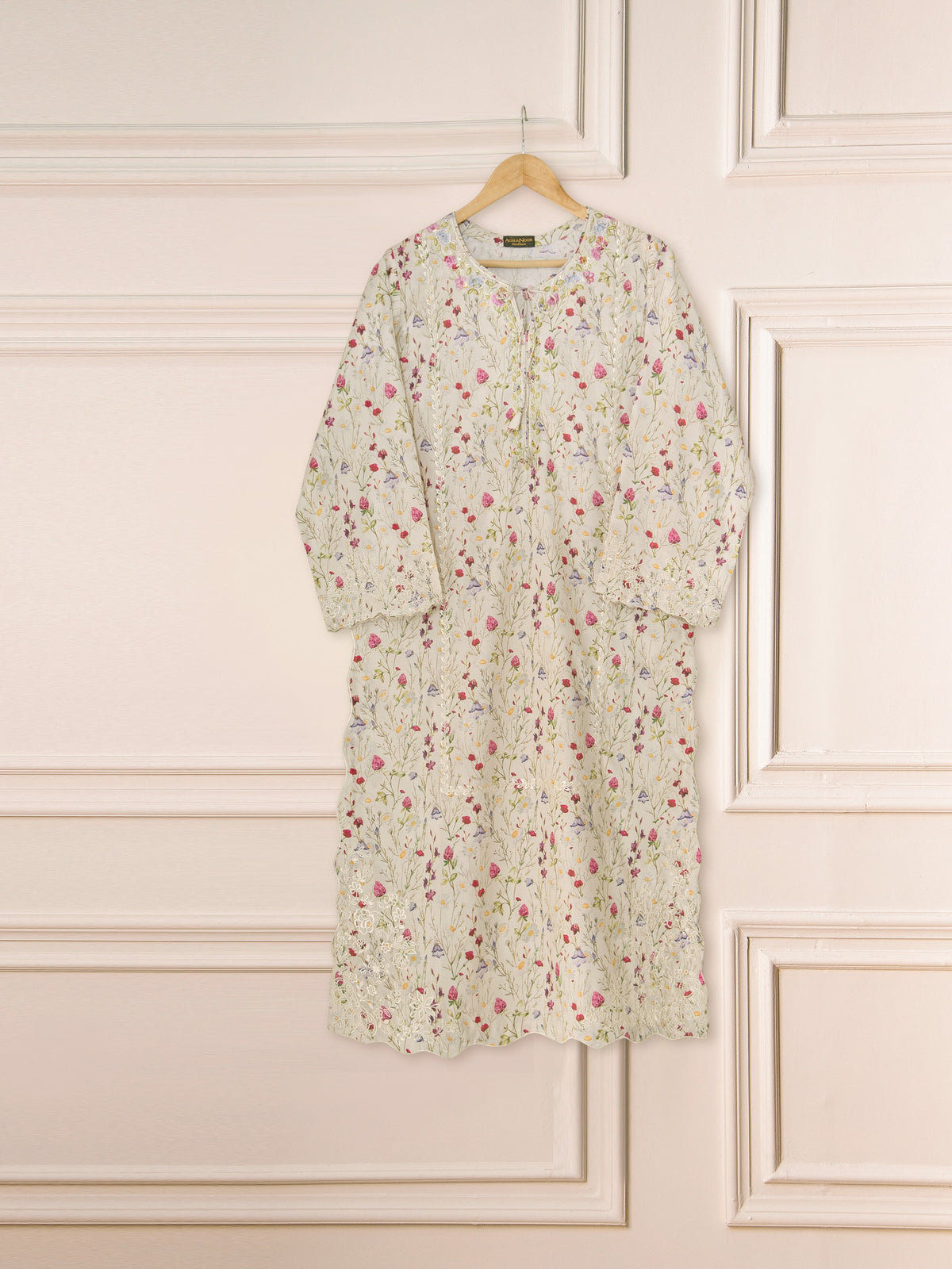 2 Piece - Digital Printed Cambric Suit S111297