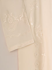 3 Piece- Pure Cotton Net Embroidered Suit S111228