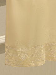 3 Piece - Pure Embroidered Cotton Net Suit S111925