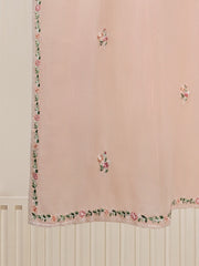 (Unstitched) Pure Embroidered Jacquard Shirt KJ-4370A