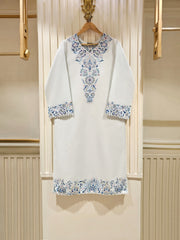 Pure Embroidered Lawn Shirt S111412