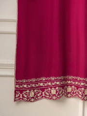 2 Piece- Pure Korean Silk Embroidered Suit S110906
