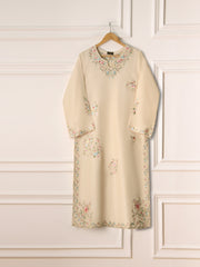 3 Piece- Pure Korean Silk Embroidered Suit S110959