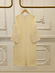 3 Piece - Pure Embroidered Cotton Net Suit S111925