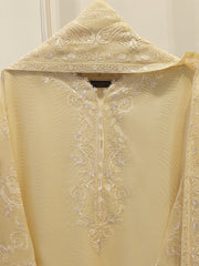 3 Piece - Pure Embroidered Cotton Net Suit S111925