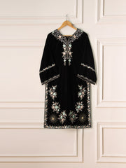 3 Piece- Embroidered Velvet Suit S110739