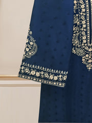 (Unstitched) Pure Embroidered Jacquard Shirt KJ-4357A