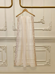 3 Piece - Pure Organza Embroidered Suit S111619