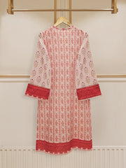 2 Piece - Digital Printed Embroidered Cambric Suit S110250