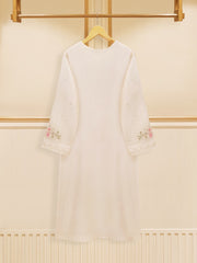 3 Piece - Pure Cotton Net Embroidered Suit S109169