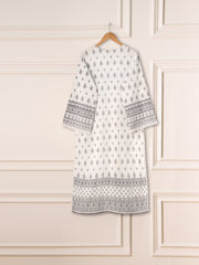 2 Piece - Embroidered Printed Cambric Shirt S111208