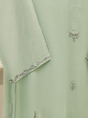 3 Piece - Pure Embroidered Cotton Net Suit S111899