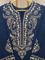 (Unstitched) Pure Embroidered Jacquard Shirt KJ-4357A